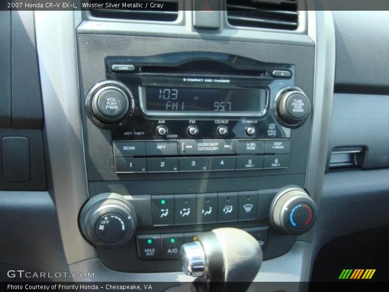 Whistler Silver Metallic / Gray 2007 Honda CR-V EX-L