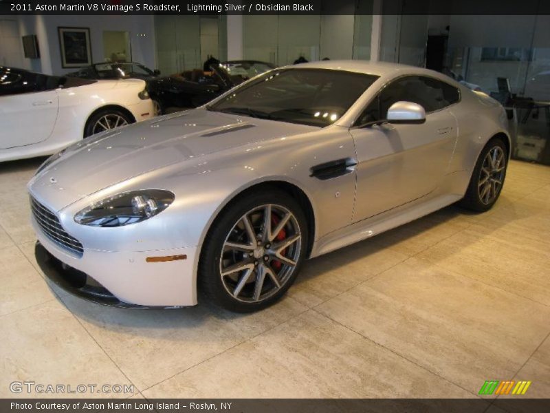 Front 3/4 View of 2011 V8 Vantage S Roadster