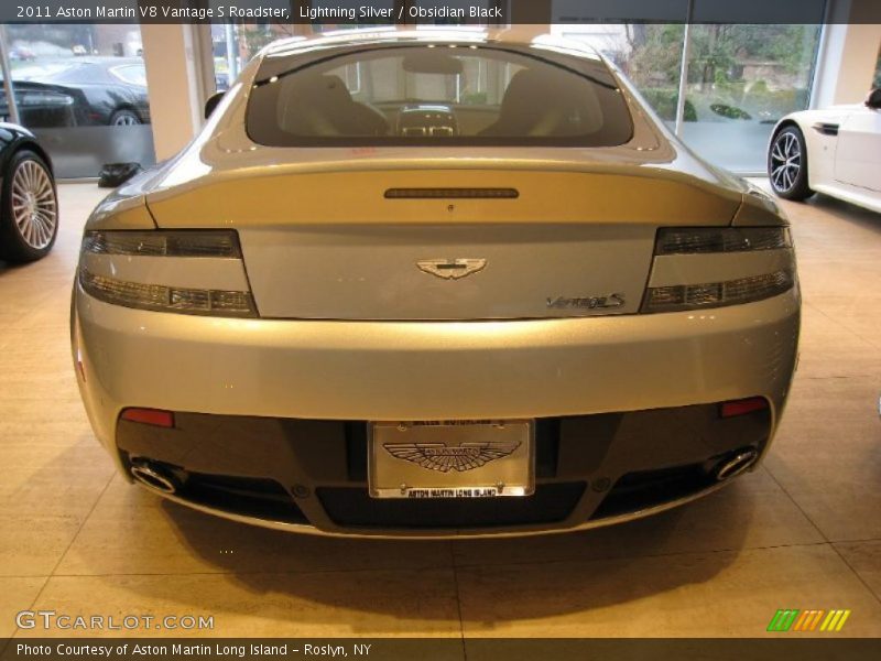  2011 V8 Vantage S Roadster Lightning Silver
