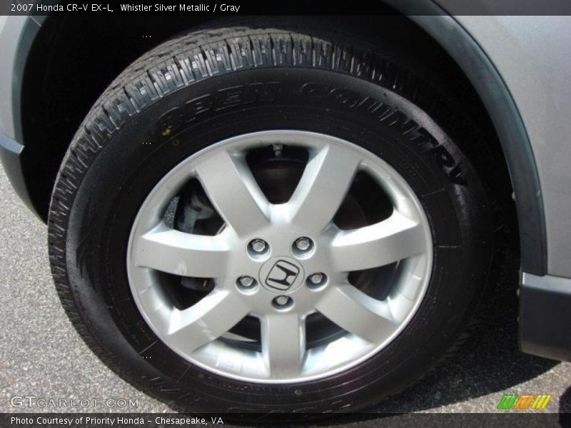Whistler Silver Metallic / Gray 2007 Honda CR-V EX-L