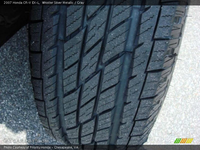 Whistler Silver Metallic / Gray 2007 Honda CR-V EX-L