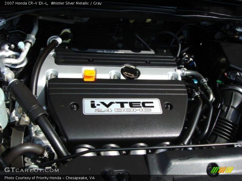 Whistler Silver Metallic / Gray 2007 Honda CR-V EX-L