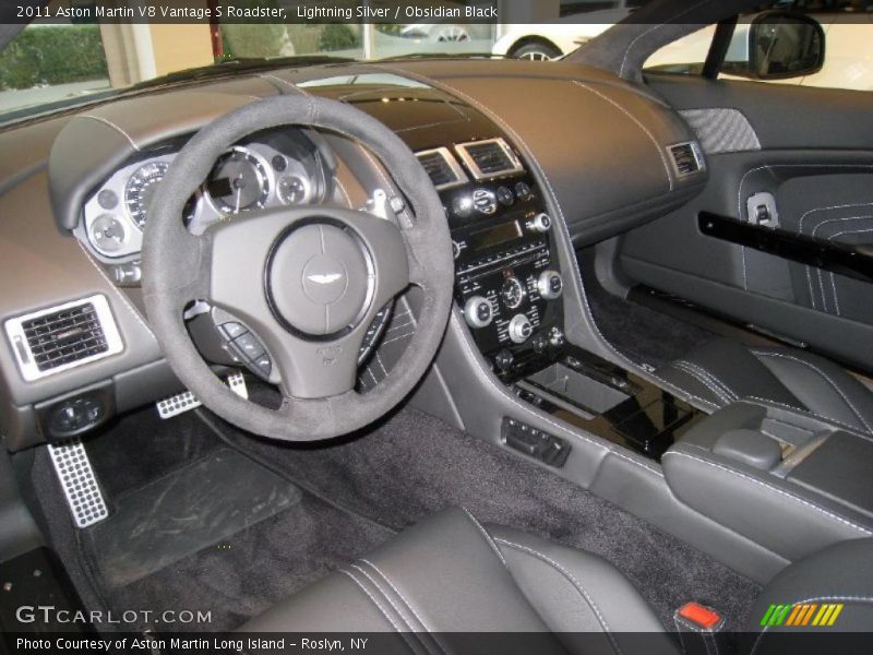 Obsidian Black Interior - 2011 V8 Vantage S Roadster 