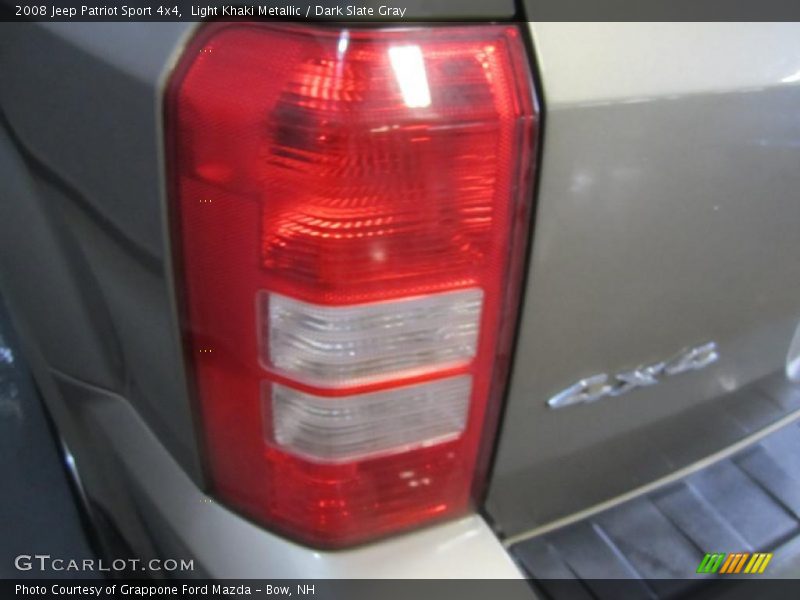 Light Khaki Metallic / Dark Slate Gray 2008 Jeep Patriot Sport 4x4