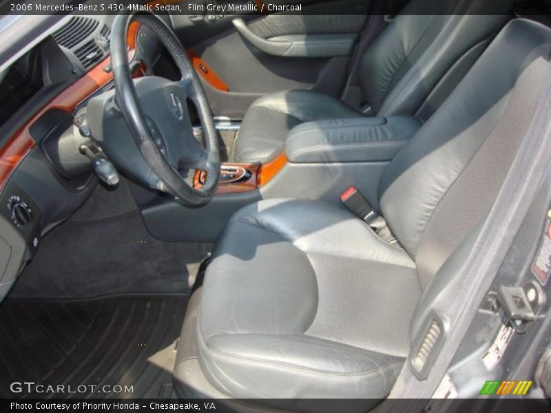 Flint Grey Metallic / Charcoal 2006 Mercedes-Benz S 430 4Matic Sedan