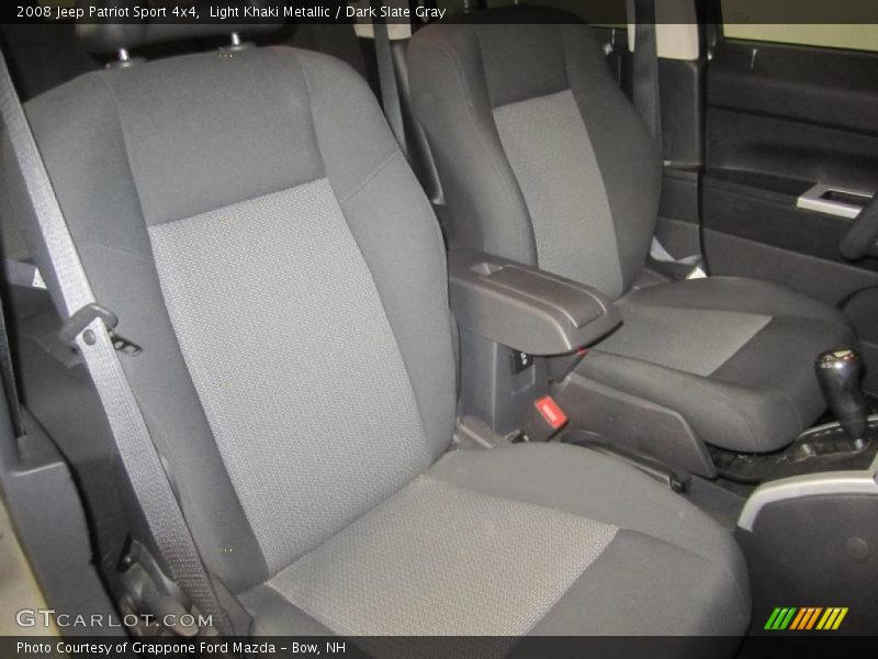 Light Khaki Metallic / Dark Slate Gray 2008 Jeep Patriot Sport 4x4