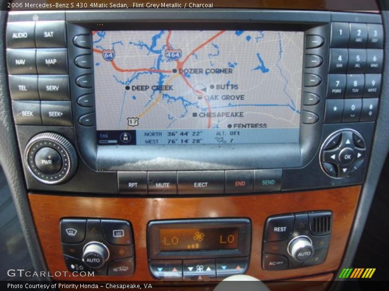 Flint Grey Metallic / Charcoal 2006 Mercedes-Benz S 430 4Matic Sedan