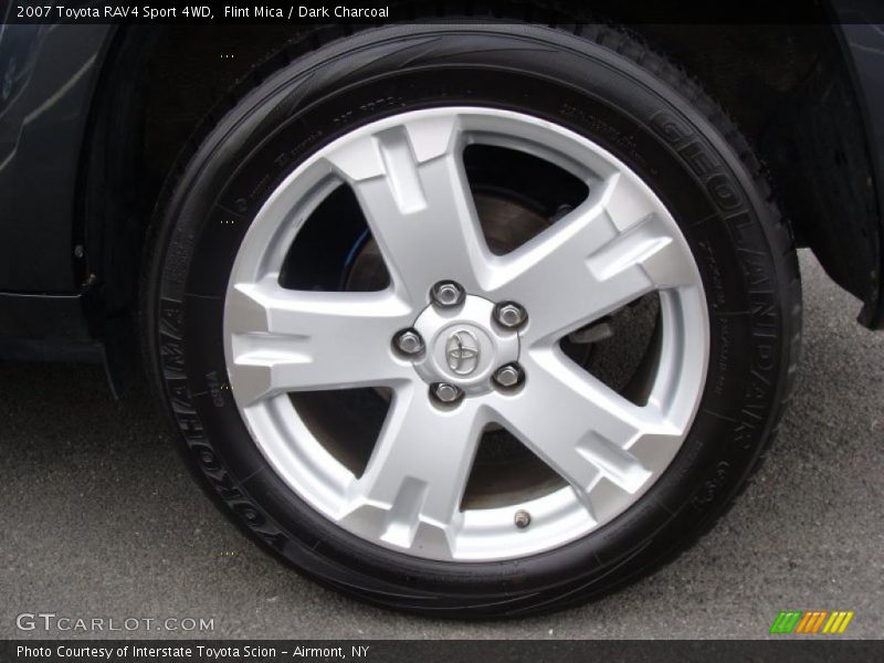 Flint Mica / Dark Charcoal 2007 Toyota RAV4 Sport 4WD