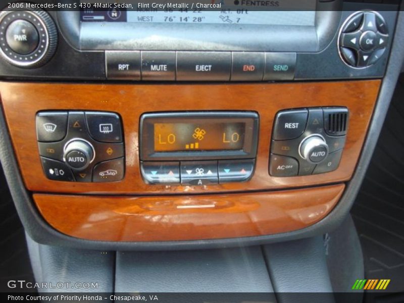 Flint Grey Metallic / Charcoal 2006 Mercedes-Benz S 430 4Matic Sedan