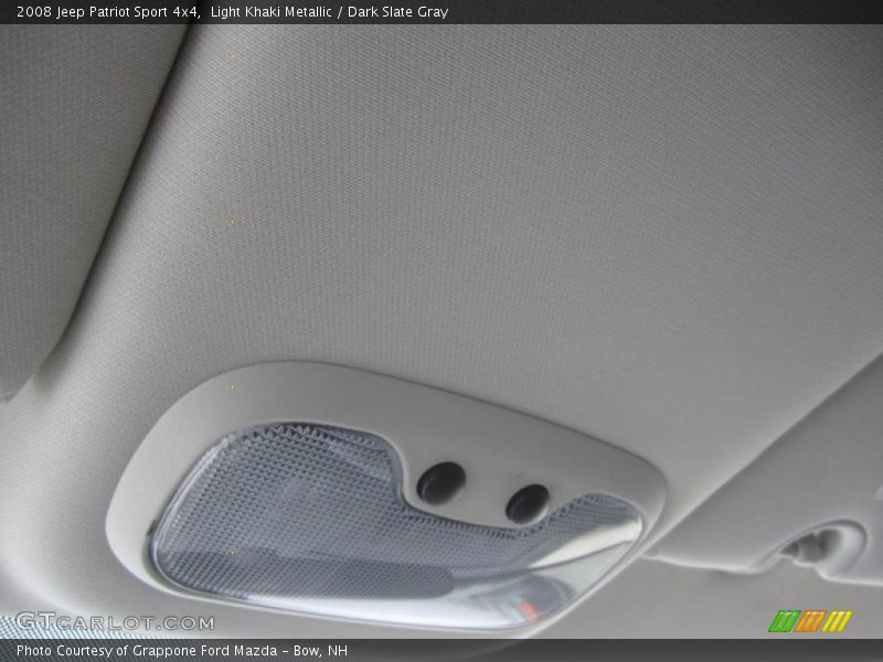 Light Khaki Metallic / Dark Slate Gray 2008 Jeep Patriot Sport 4x4