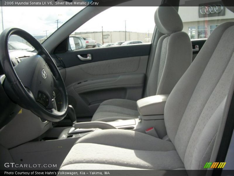 Silver Blue Metallic / Gray 2006 Hyundai Sonata LX V6