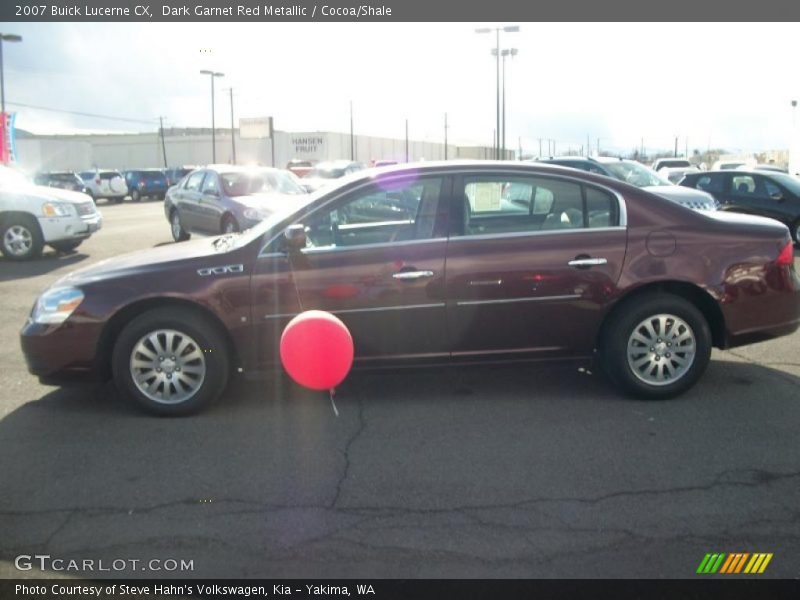 Dark Garnet Red Metallic / Cocoa/Shale 2007 Buick Lucerne CX