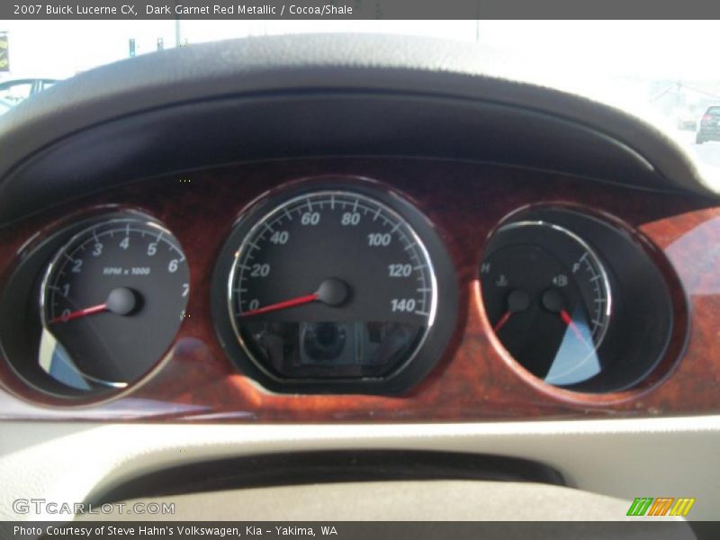 Dark Garnet Red Metallic / Cocoa/Shale 2007 Buick Lucerne CX