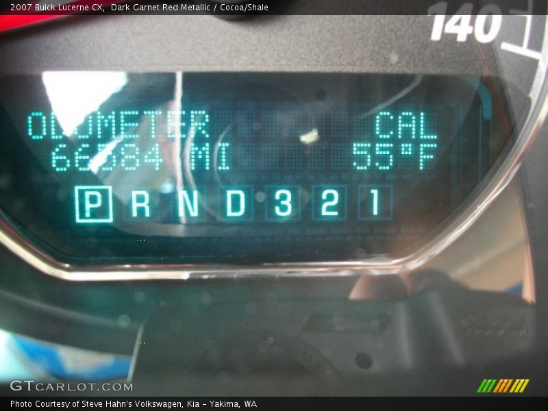 Dark Garnet Red Metallic / Cocoa/Shale 2007 Buick Lucerne CX