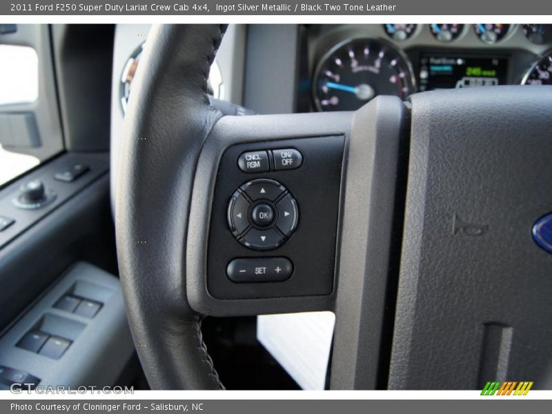 Controls of 2011 F250 Super Duty Lariat Crew Cab 4x4