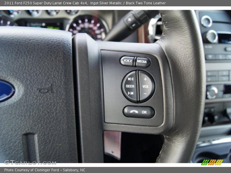 Controls of 2011 F250 Super Duty Lariat Crew Cab 4x4