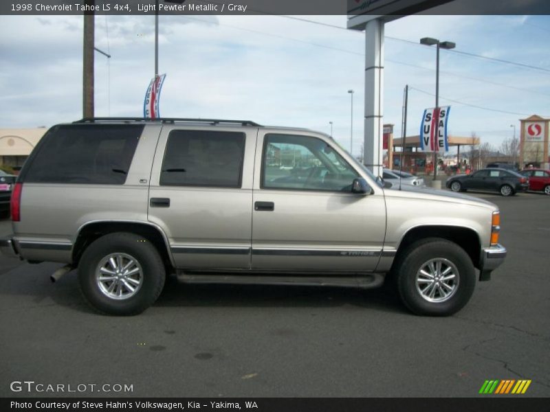 Light Pewter Metallic / Gray 1998 Chevrolet Tahoe LS 4x4