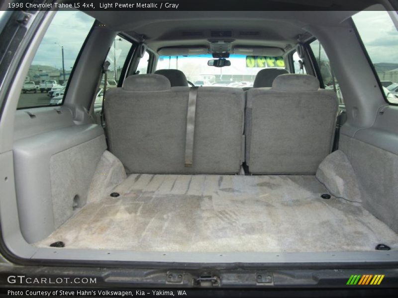 Light Pewter Metallic / Gray 1998 Chevrolet Tahoe LS 4x4