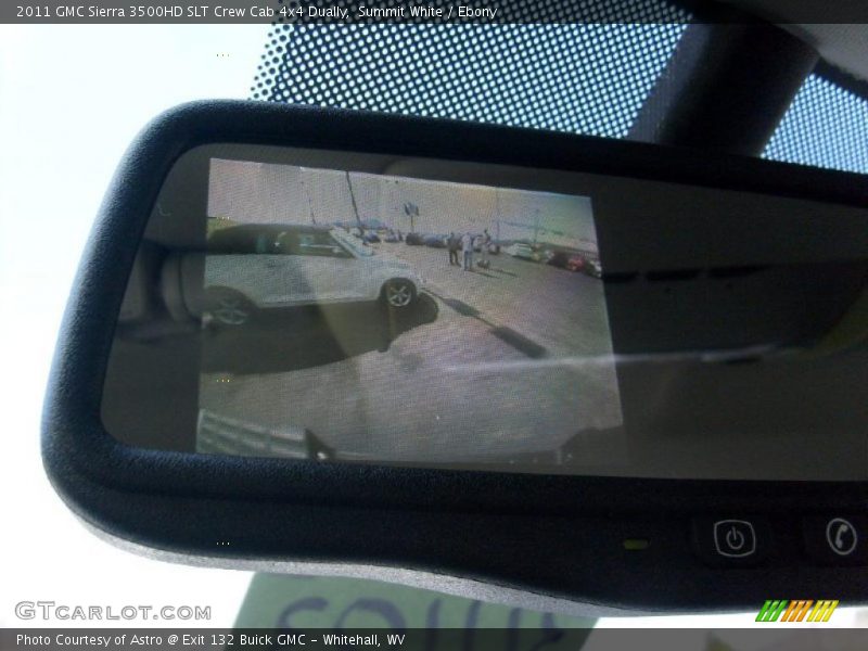 Summit White / Ebony 2011 GMC Sierra 3500HD SLT Crew Cab 4x4 Dually