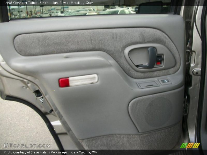 Light Pewter Metallic / Gray 1998 Chevrolet Tahoe LS 4x4