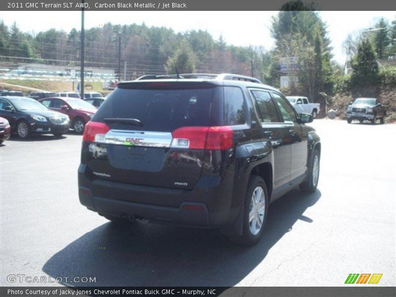Carbon Black Metallic / Jet Black 2011 GMC Terrain SLT AWD