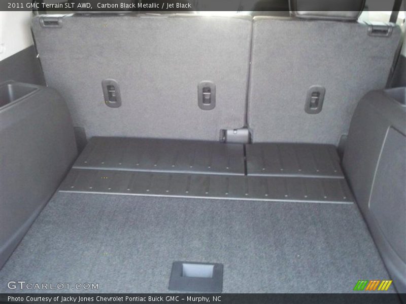 Carbon Black Metallic / Jet Black 2011 GMC Terrain SLT AWD
