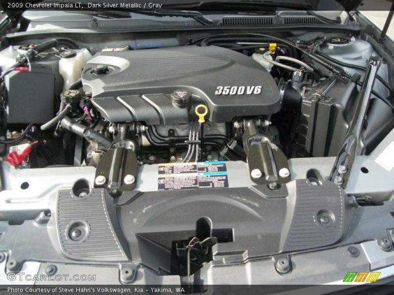 Dark Silver Metallic / Gray 2009 Chevrolet Impala LT