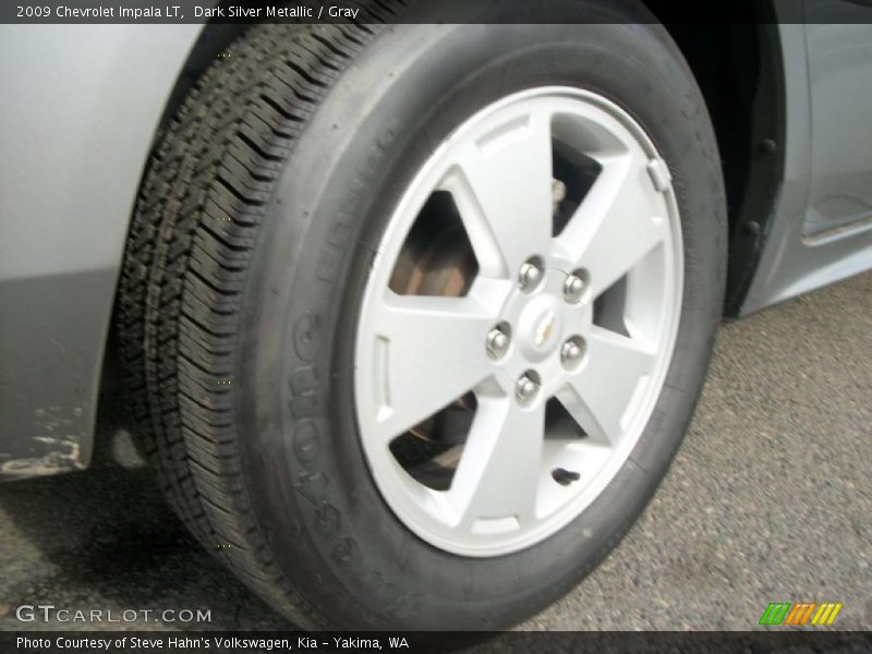Dark Silver Metallic / Gray 2009 Chevrolet Impala LT