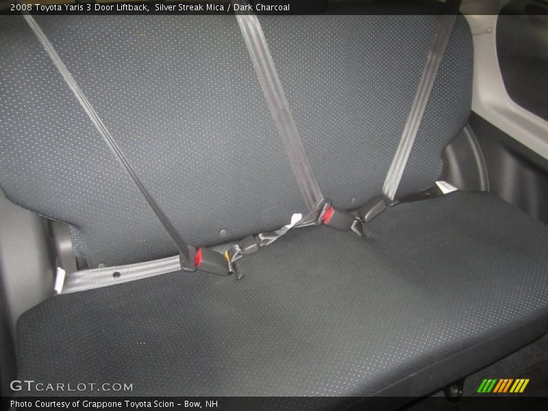 Silver Streak Mica / Dark Charcoal 2008 Toyota Yaris 3 Door Liftback