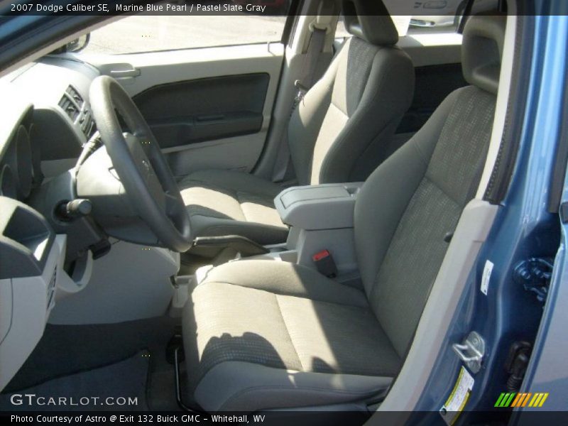 Marine Blue Pearl / Pastel Slate Gray 2007 Dodge Caliber SE