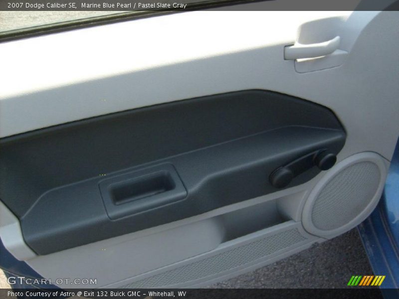 Marine Blue Pearl / Pastel Slate Gray 2007 Dodge Caliber SE
