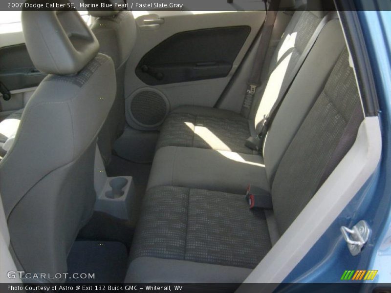 Marine Blue Pearl / Pastel Slate Gray 2007 Dodge Caliber SE