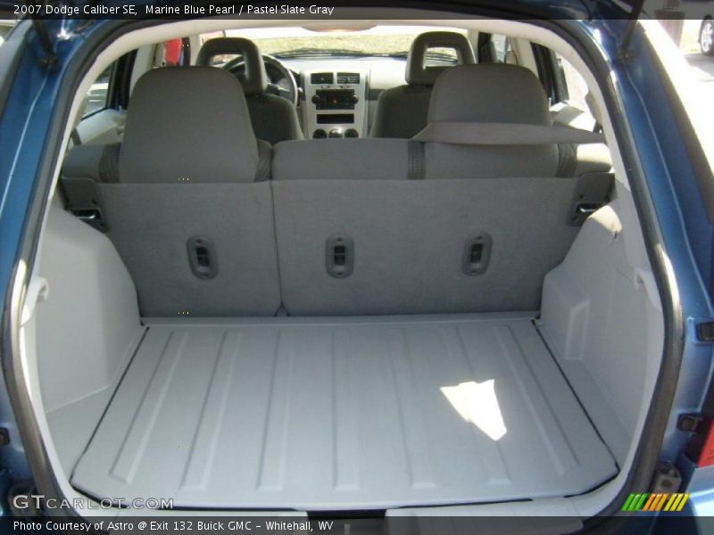 Marine Blue Pearl / Pastel Slate Gray 2007 Dodge Caliber SE