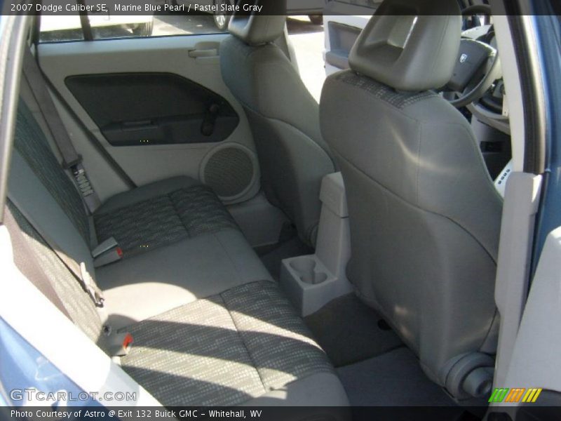 Marine Blue Pearl / Pastel Slate Gray 2007 Dodge Caliber SE