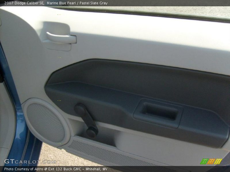 Marine Blue Pearl / Pastel Slate Gray 2007 Dodge Caliber SE