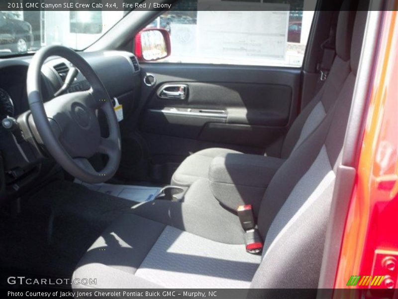 Fire Red / Ebony 2011 GMC Canyon SLE Crew Cab 4x4