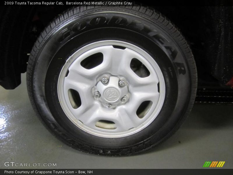 Barcelona Red Metallic / Graphite Gray 2009 Toyota Tacoma Regular Cab