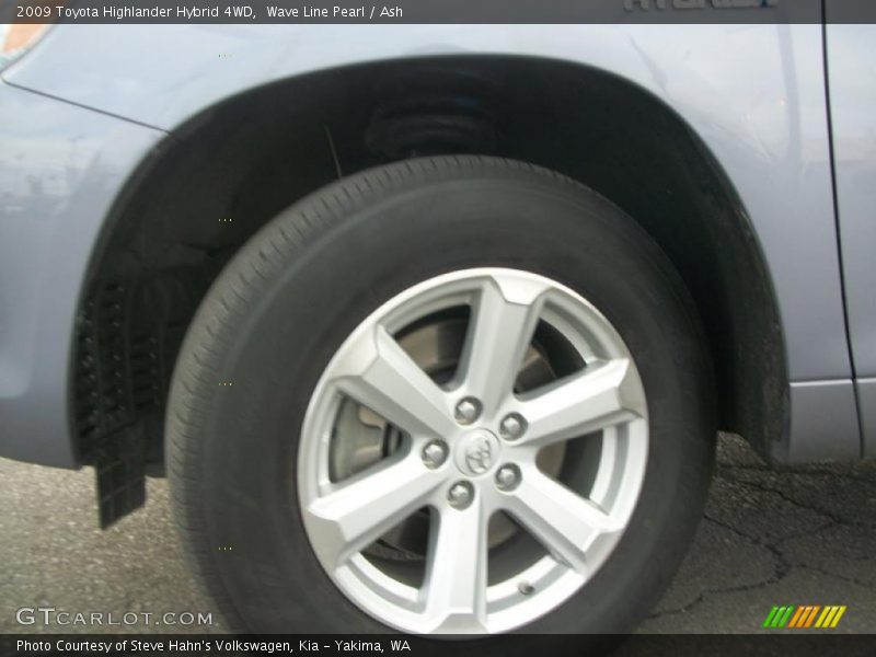 Wave Line Pearl / Ash 2009 Toyota Highlander Hybrid 4WD
