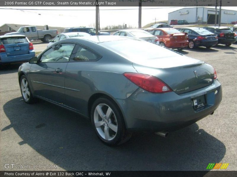 Stealth Gray Metallic / Light Taupe 2006 Pontiac G6 GTP Coupe