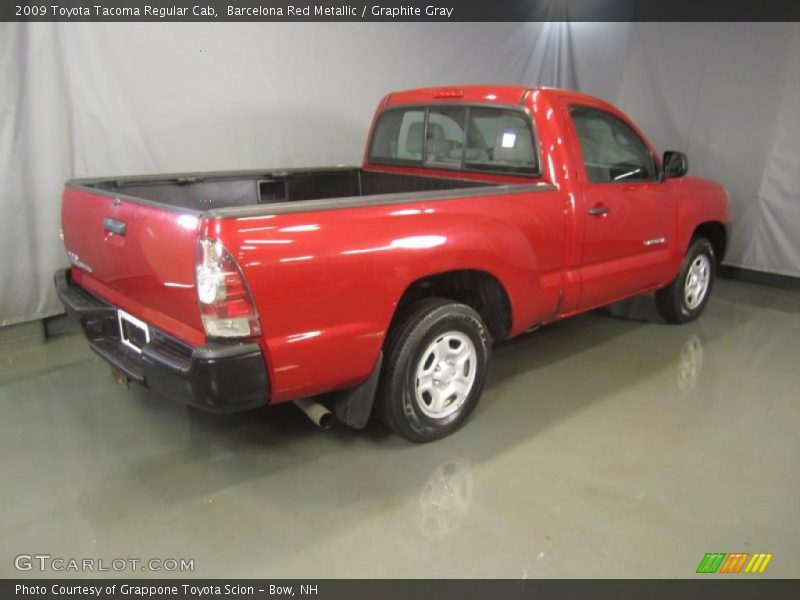 Barcelona Red Metallic / Graphite Gray 2009 Toyota Tacoma Regular Cab