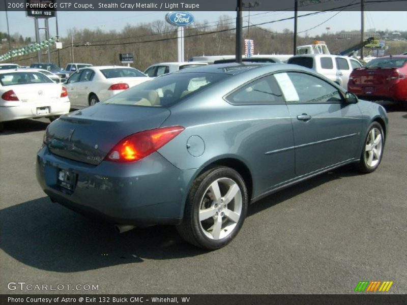 Stealth Gray Metallic / Light Taupe 2006 Pontiac G6 GTP Coupe