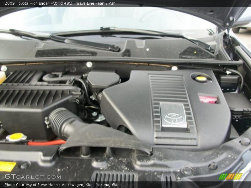 Wave Line Pearl / Ash 2009 Toyota Highlander Hybrid 4WD