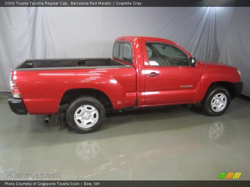 Barcelona Red Metallic / Graphite Gray 2009 Toyota Tacoma Regular Cab