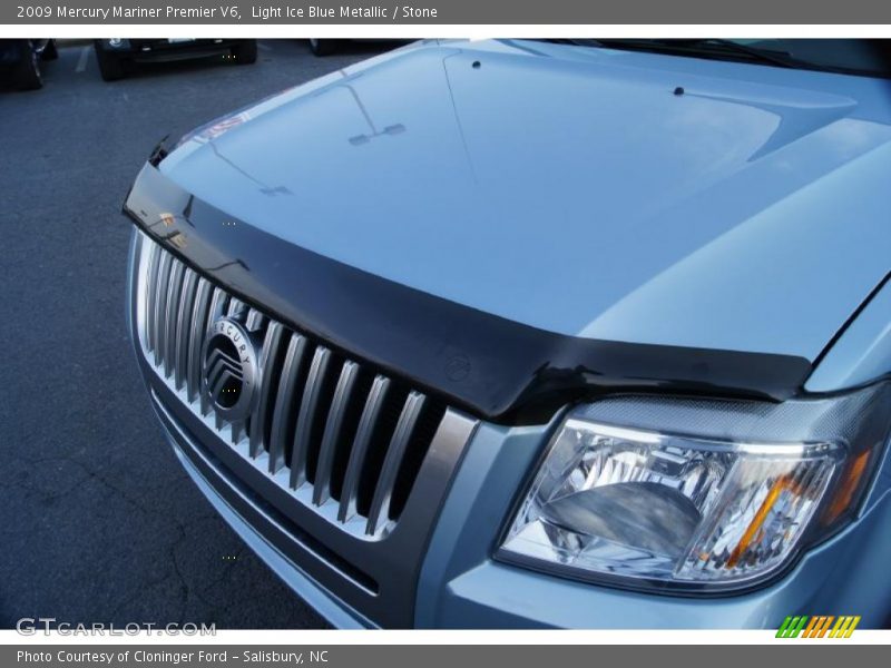 Light Ice Blue Metallic / Stone 2009 Mercury Mariner Premier V6