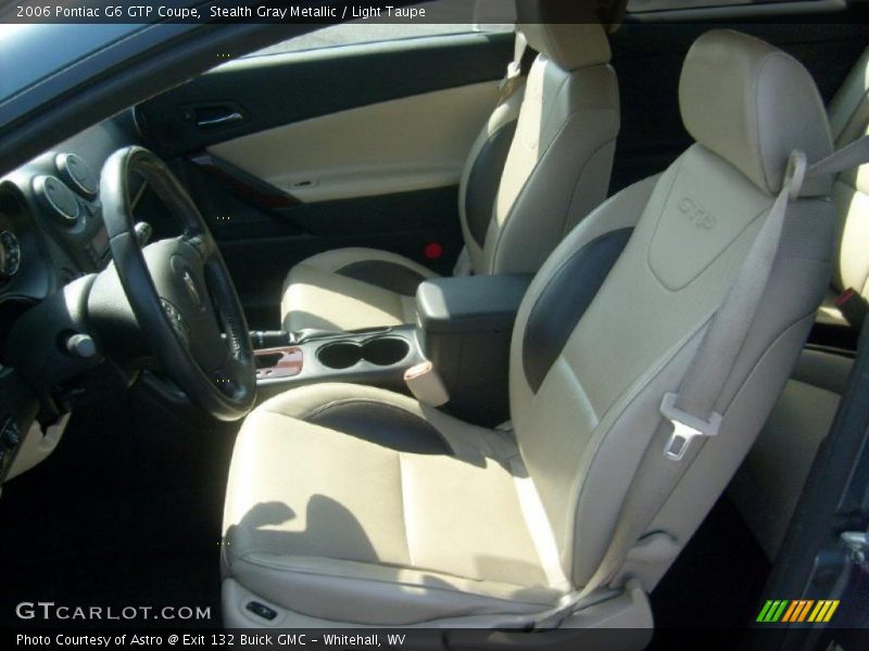 Stealth Gray Metallic / Light Taupe 2006 Pontiac G6 GTP Coupe