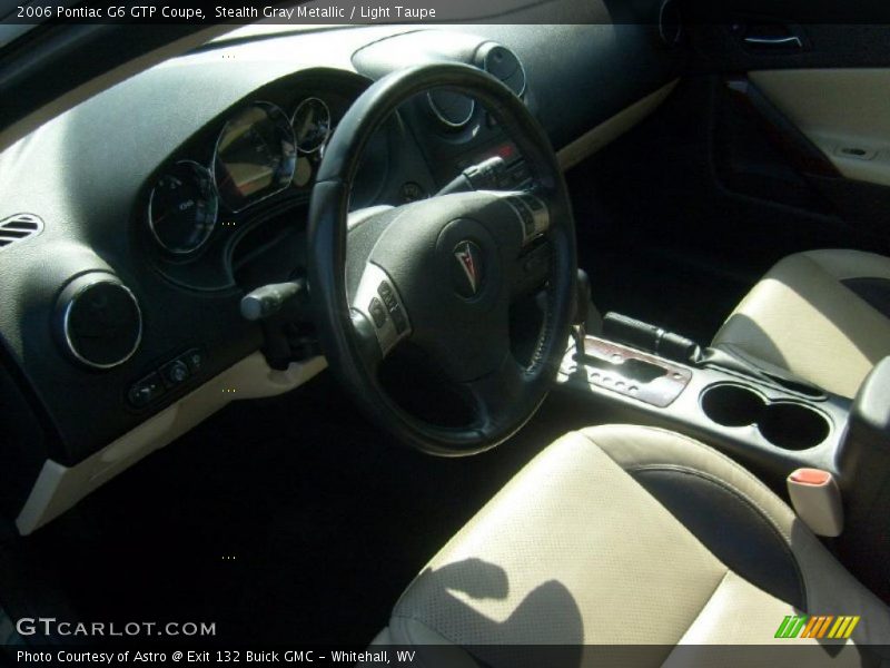 Stealth Gray Metallic / Light Taupe 2006 Pontiac G6 GTP Coupe