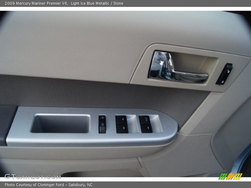 Light Ice Blue Metallic / Stone 2009 Mercury Mariner Premier V6