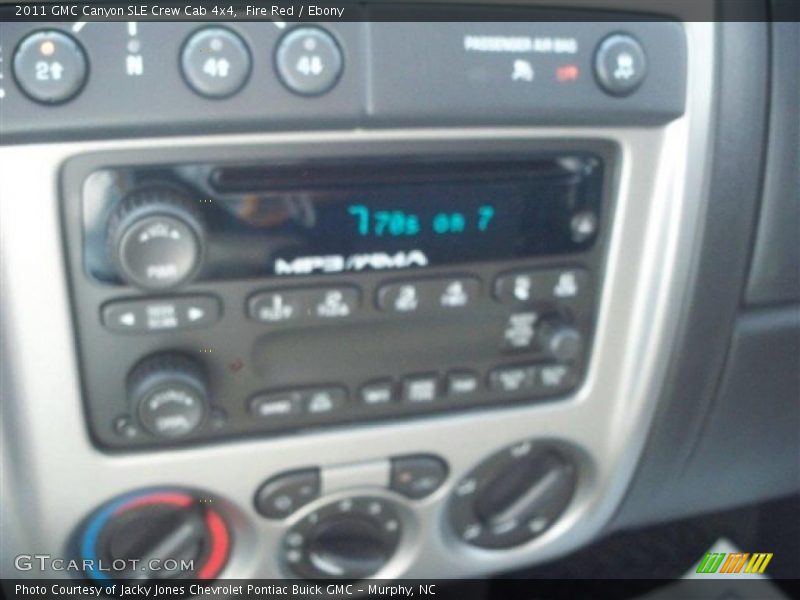 Fire Red / Ebony 2011 GMC Canyon SLE Crew Cab 4x4