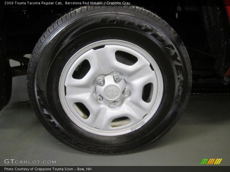 Barcelona Red Metallic / Graphite Gray 2009 Toyota Tacoma Regular Cab