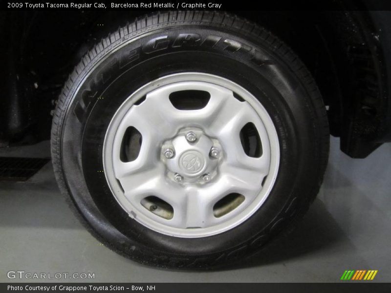Barcelona Red Metallic / Graphite Gray 2009 Toyota Tacoma Regular Cab